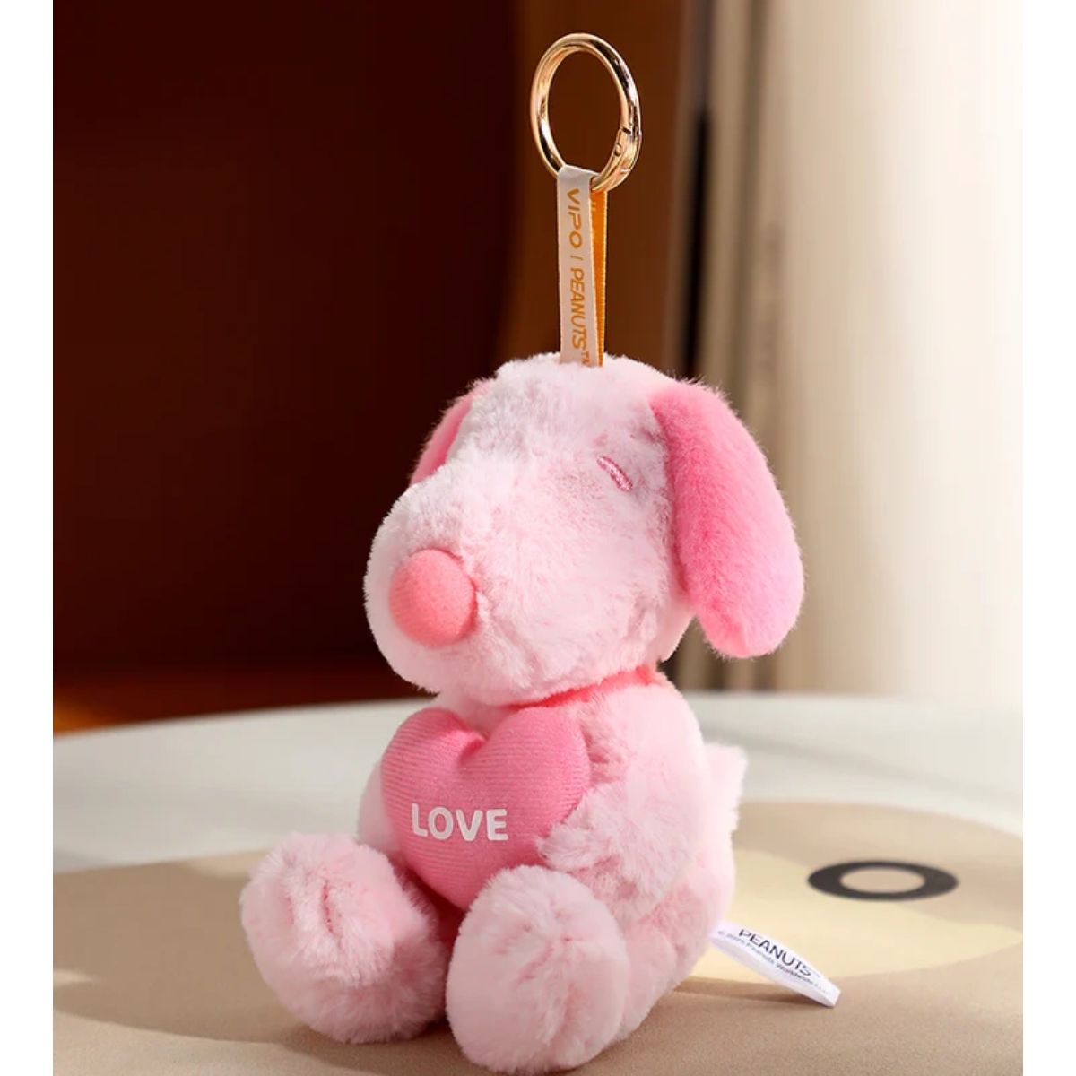 snoopy 様　babyピンクフリル Vipo X Snoopy Plush Keychain Blind Box | Mothercare SG